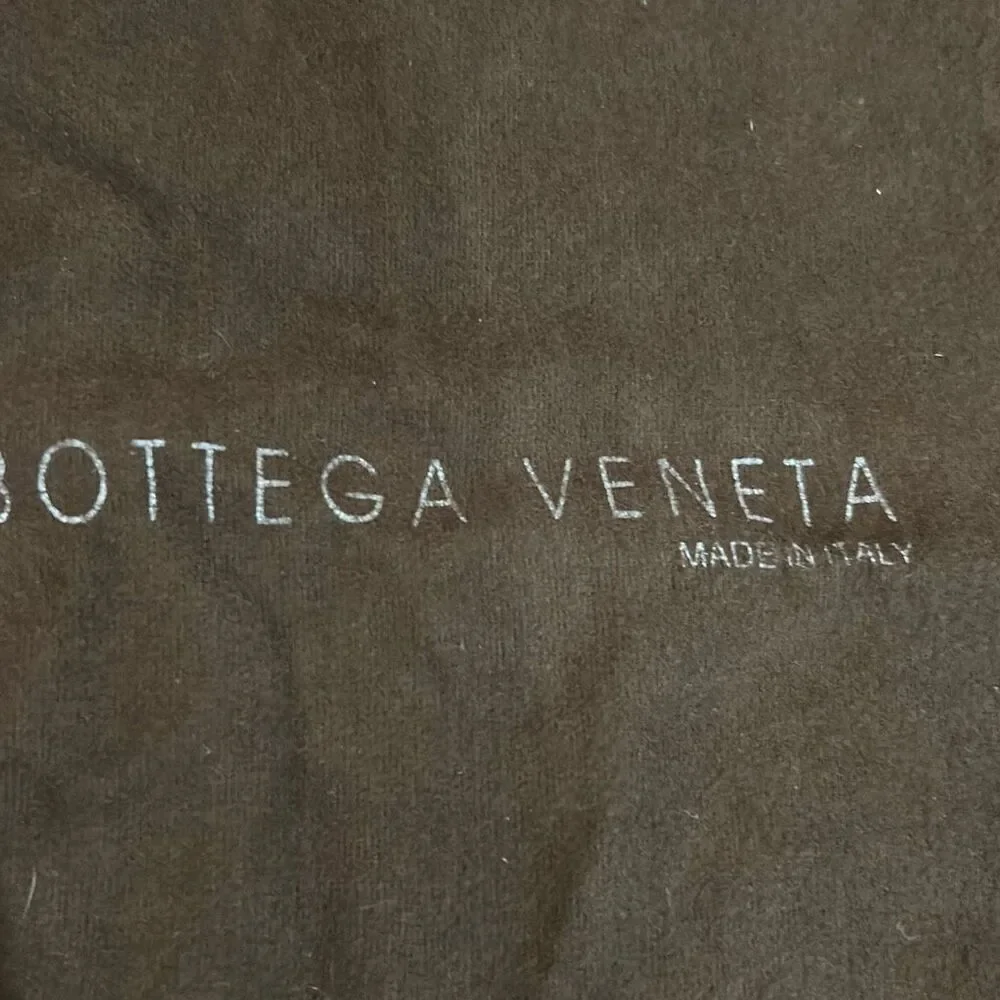 Bottega Vaneta brown felt dust bag shoe bag